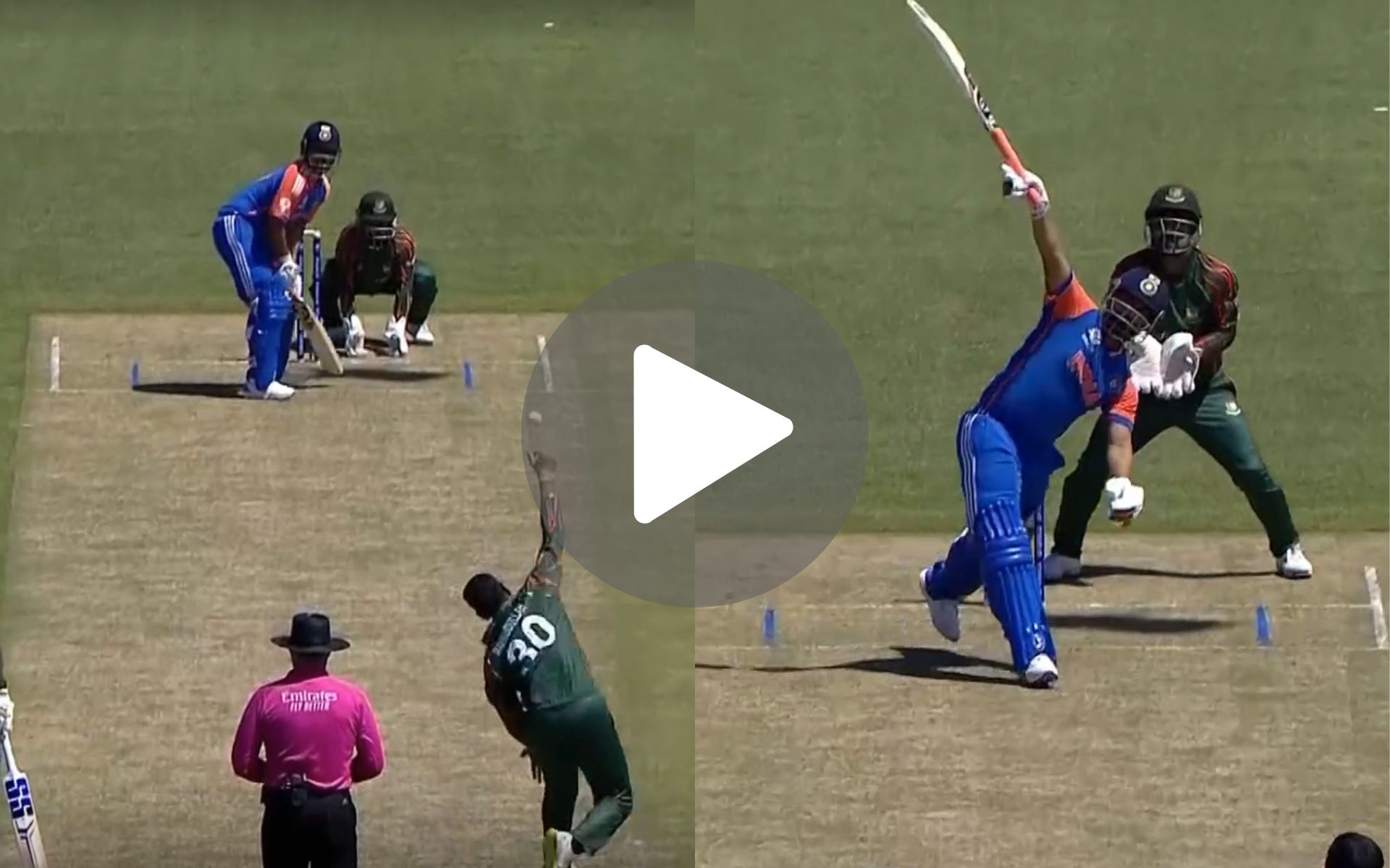 [Watch] Rishabh Pant's ‘Monstrous’ One-Handed Six Humiliates Mahmudullah In IND Vs BAN